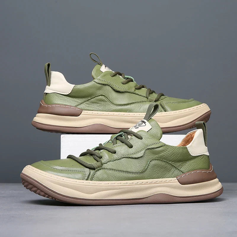 Luca Italiana Leather Sneakers