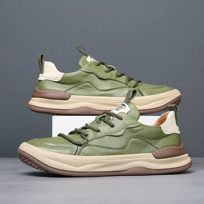 Luca Italiana Leather Sneakers