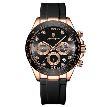 Reloj cronógrafo Poedagar Fase Date