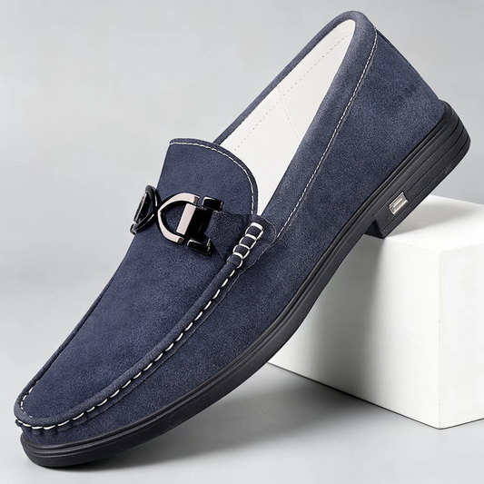 Mocasines de ante Pelle Italiana