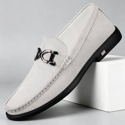 Pelle Italiana Suede Loafers