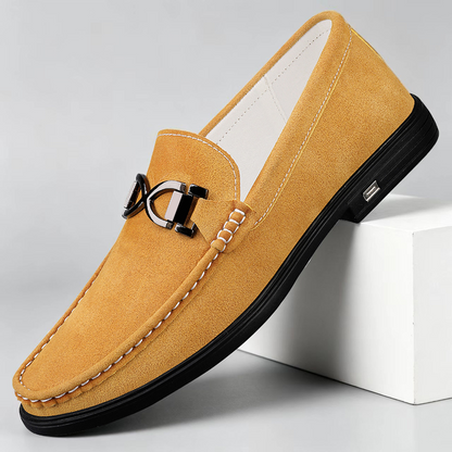 Pelle Italiana Suede Loafers
