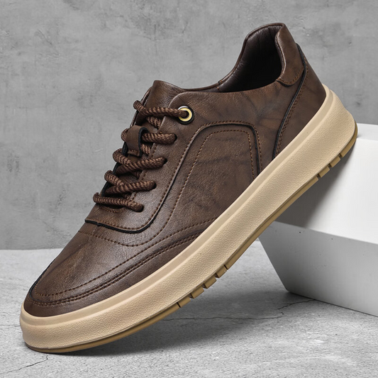 Calvin Genuine Leather Sneakers