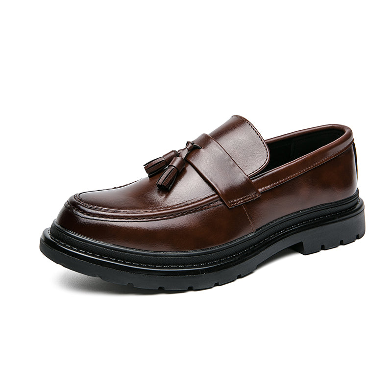 Mocasines de piel con borlas Belmont