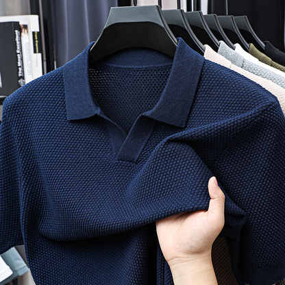 Lucas Knitted Polo Shirt