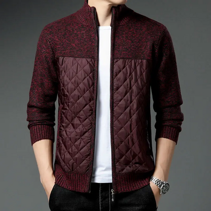 Maddox Quilted Knit Jacket