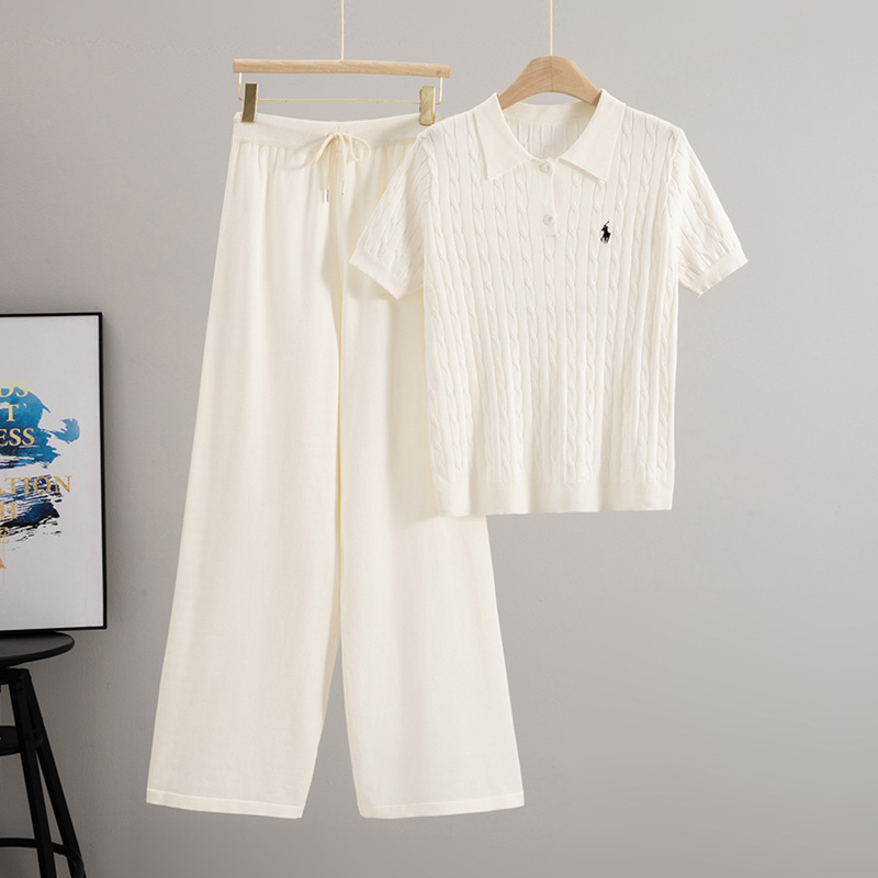 Avery Polo Knit Set
