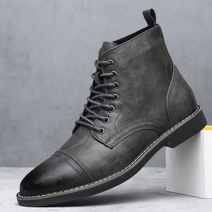 Botas de piel auténtica Bradford