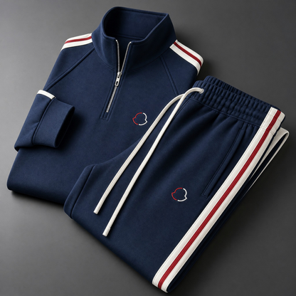 Hype Premium Quarter-Zip Tracksuit Set