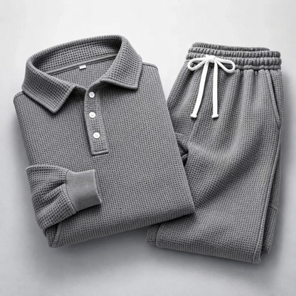 Porter Waffle-Knit Set