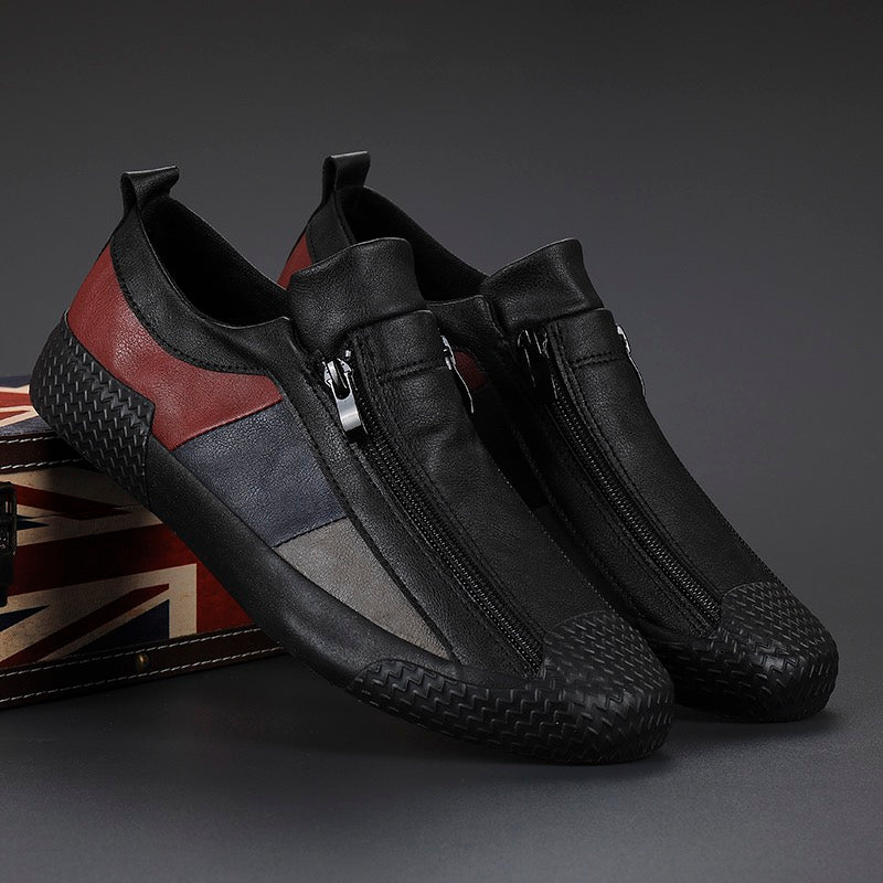 Pierre Monet Leather Sneakers