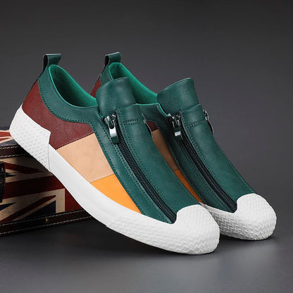 Pierre Monet Leather Sneakers