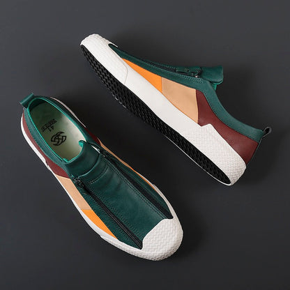 Pierre Monet Leather Sneakers