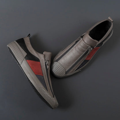 Pierre Monet Leather Sneakers