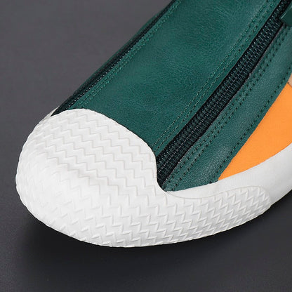 Pierre Monet Leather Sneakers