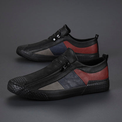 Pierre Monet Leather Sneakers