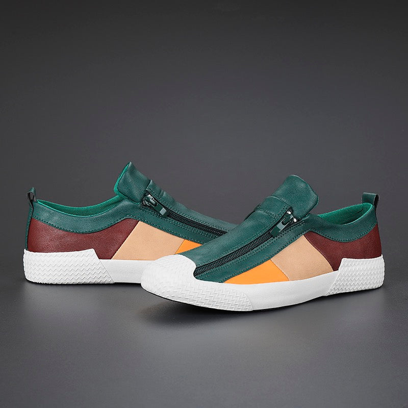 Pierre Monet Leather Sneakers