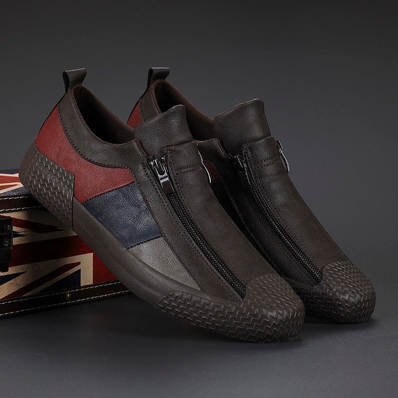 Pierre Monet Leather Sneakers