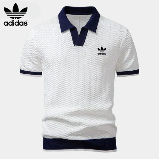 Polo de punto retro