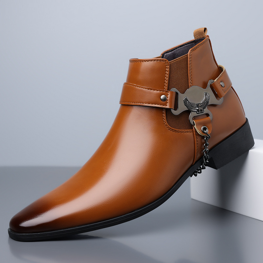 Botines Chelsea de cuero Monterey