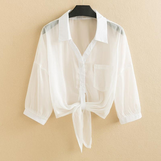 Blusa de lino Lara