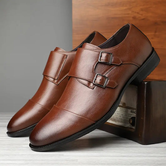 Zapatos de piel genuina Harrington