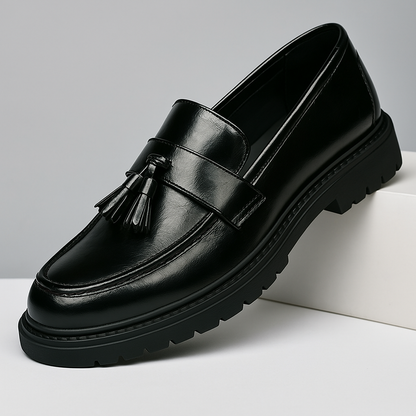 Mocasines de piel con borlas Belmont