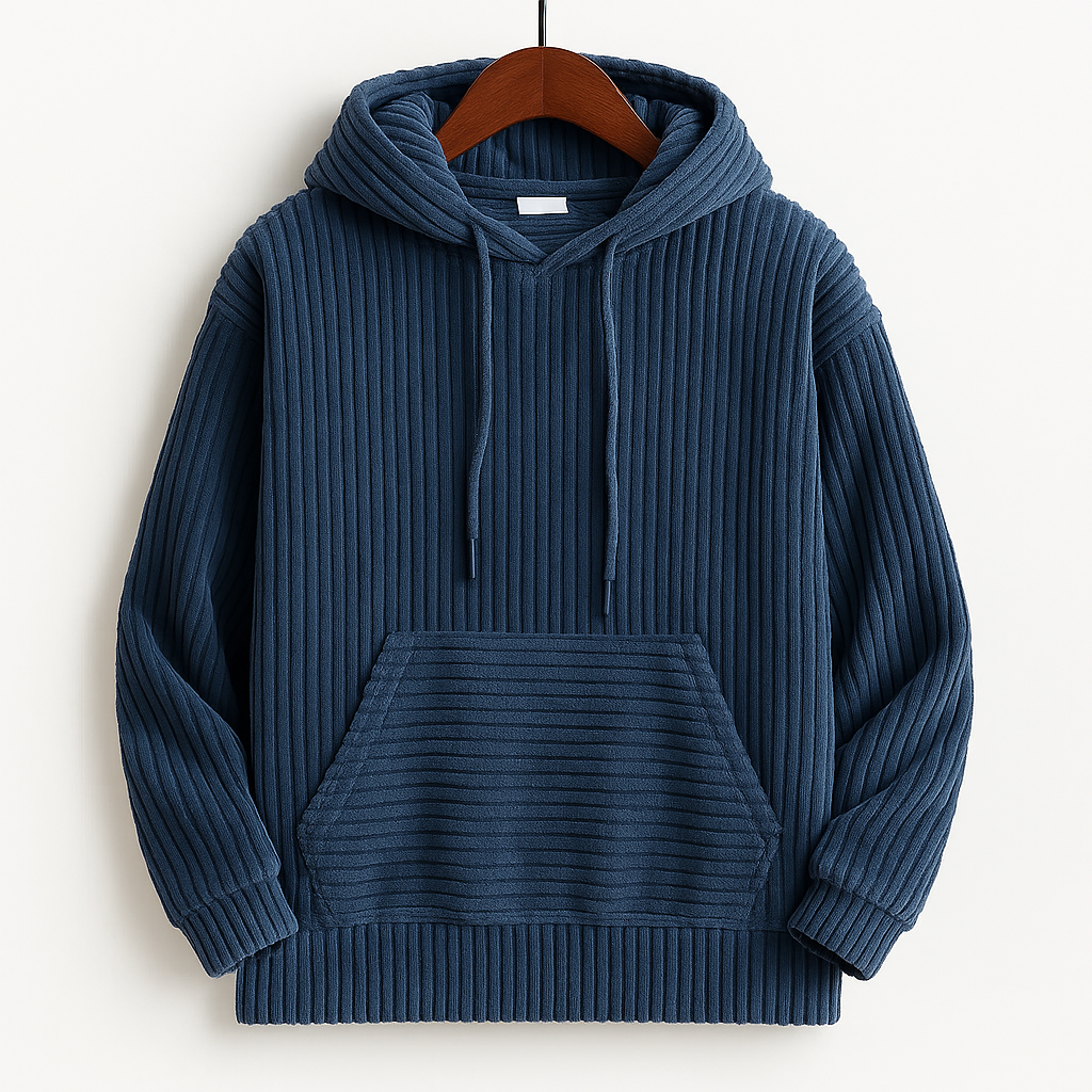 Sudadera con capucha de pana Boston