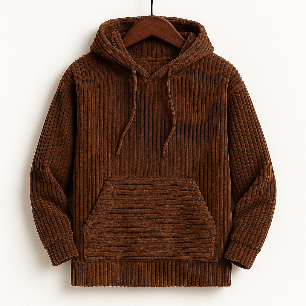 Sudadera con capucha de pana Boston