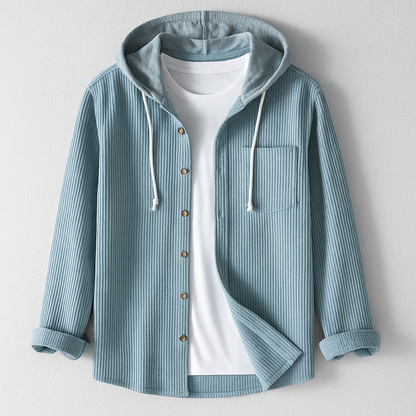 Arlo Corduroy Hoodie Shirt