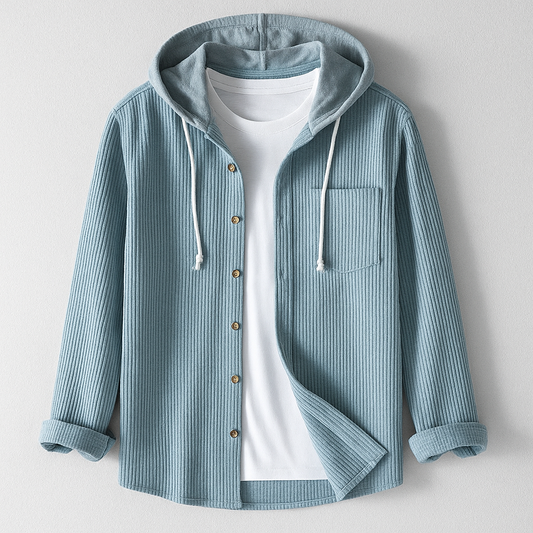 Camisa tipo sudadera de pana Arlo
