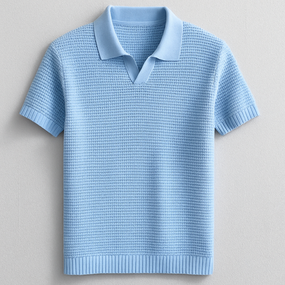 Lusso Knitted Polo Shirt