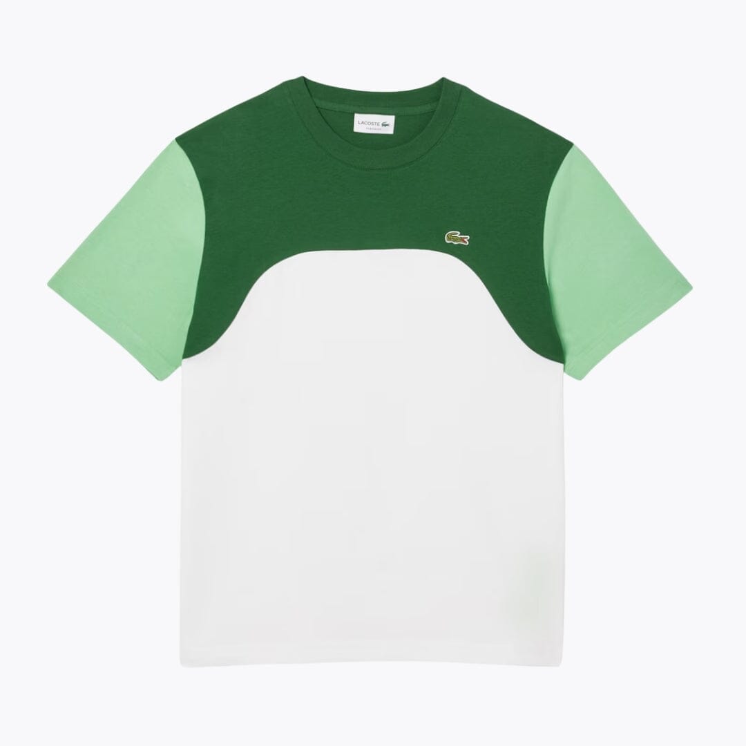 Camiseta de algodón LC con bloques de color
