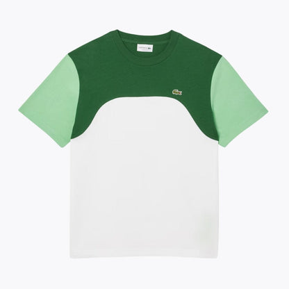 Camiseta de algodón LC con bloques de color