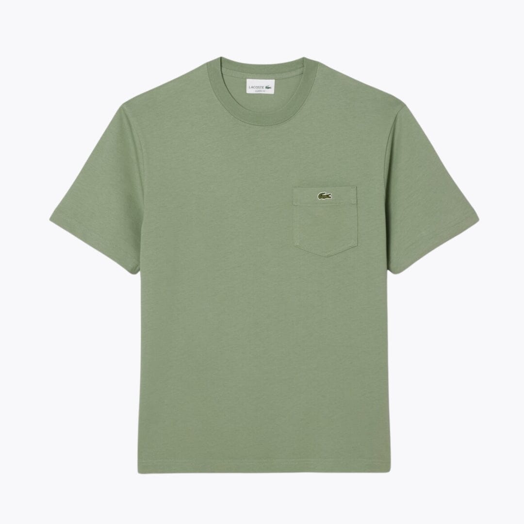 Camiseta de algodón LC con bolsillo en el pecho