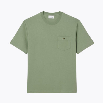 Camiseta de algodón LC con bolsillo en el pecho
