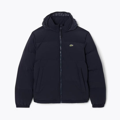 LC Water-Repellent Hooded Down Jacket