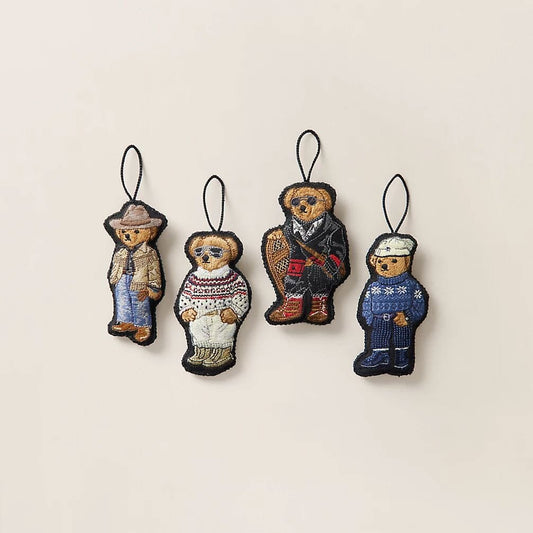 Set de regalo de adorno RL Polo Bear