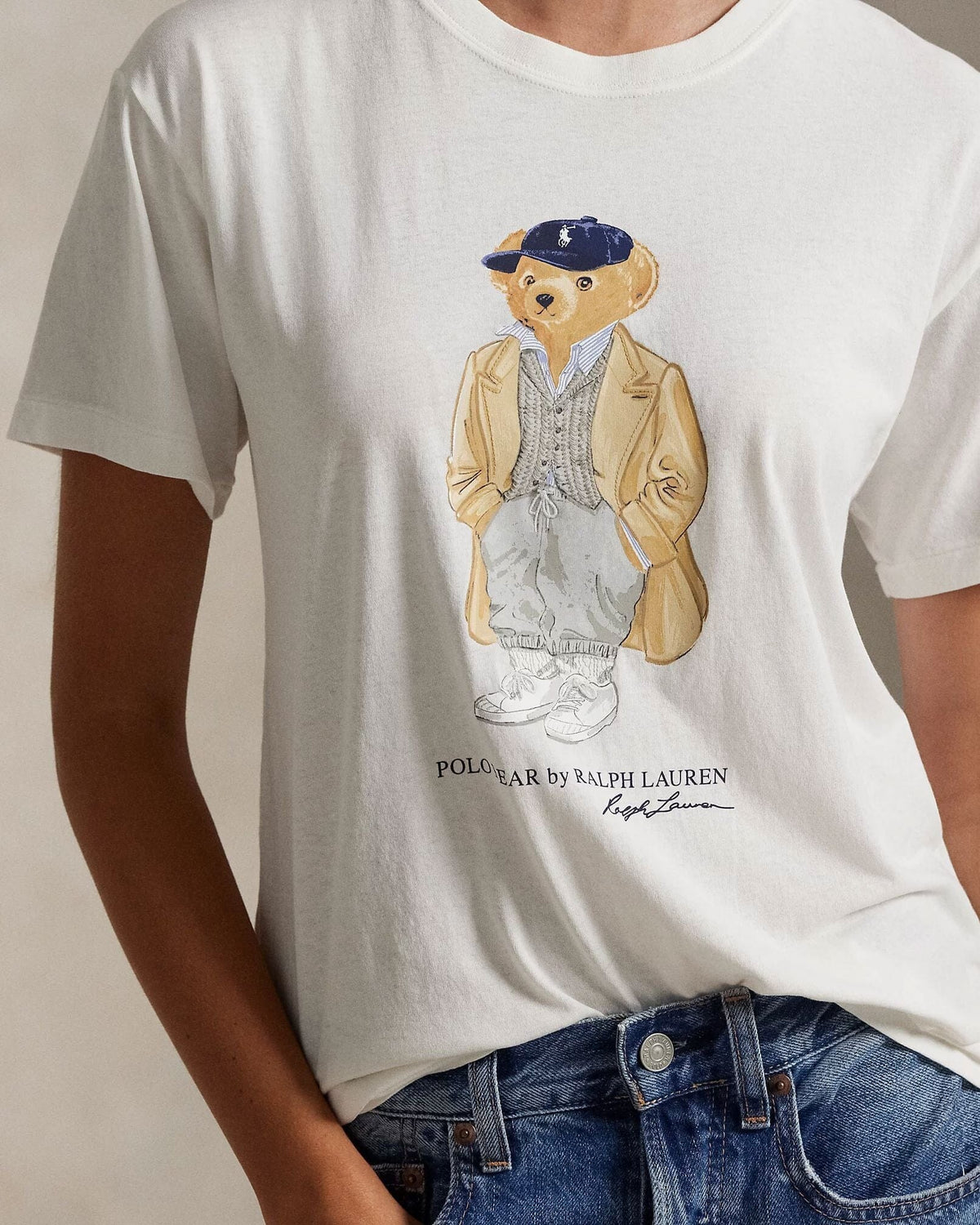 RL Polo Bear Cotton Jersey T-Shirt