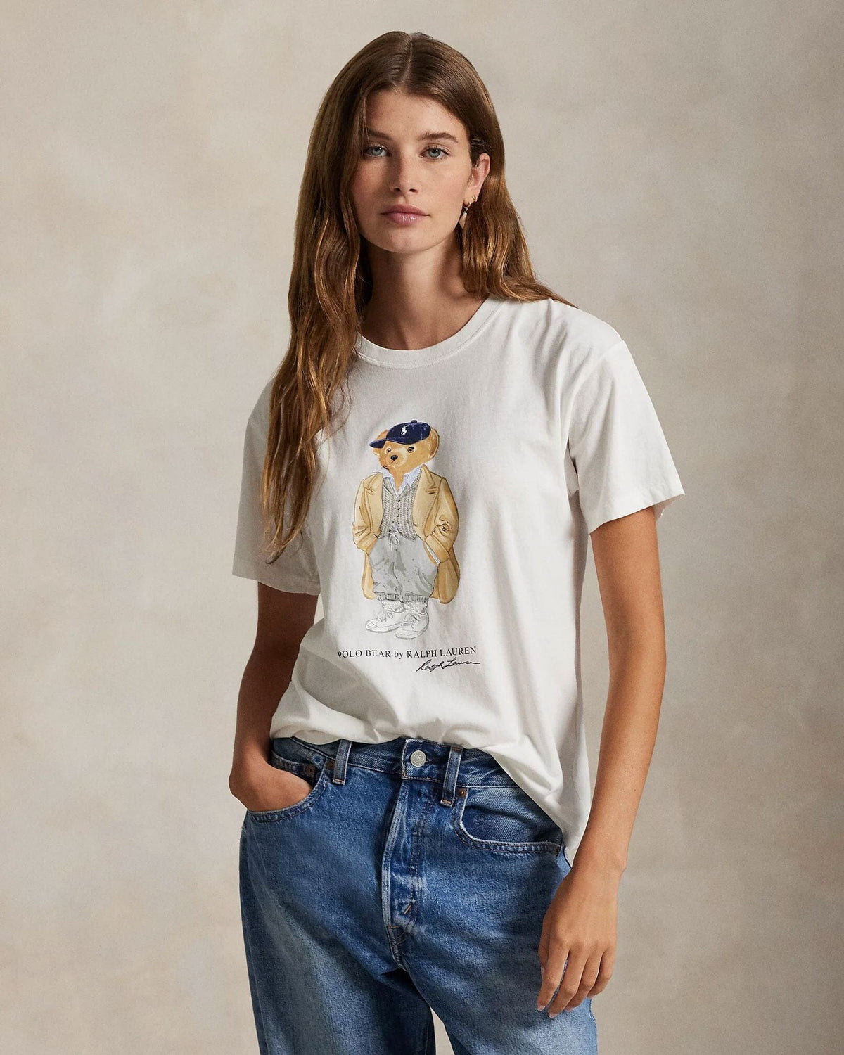 RL Polo Bear Cotton Jersey T-Shirt