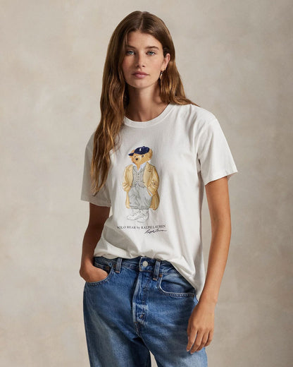 RL Polo Bear Cotton Jersey T-Shirt