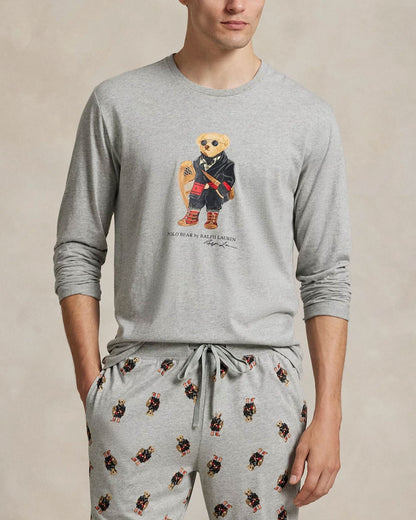 RL Polo Bear Jersey Pajama Set