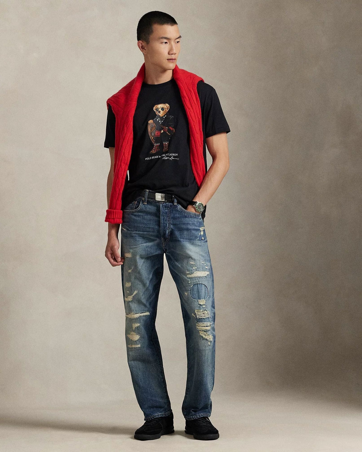 RL Polo Bear Jersey T-Shirt Classic Fit