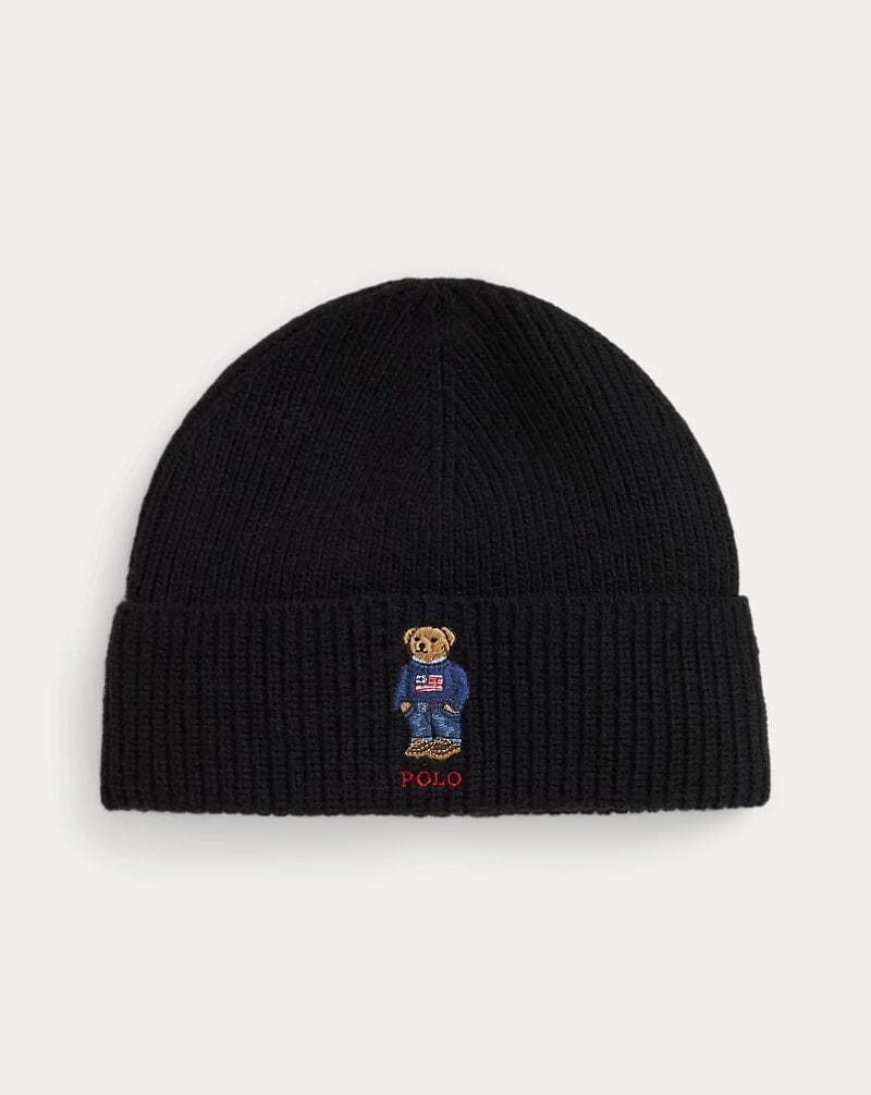 RL Polo Bear Rib-Knit Beanie