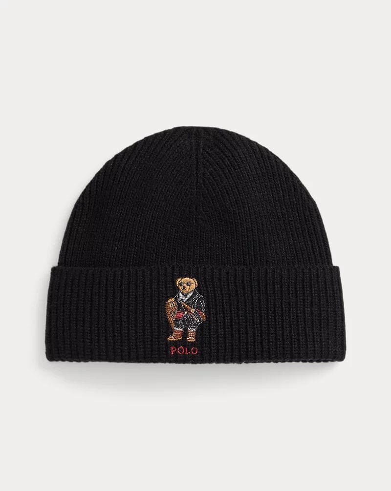 RL Polo Bear Rib-Knit Beanie