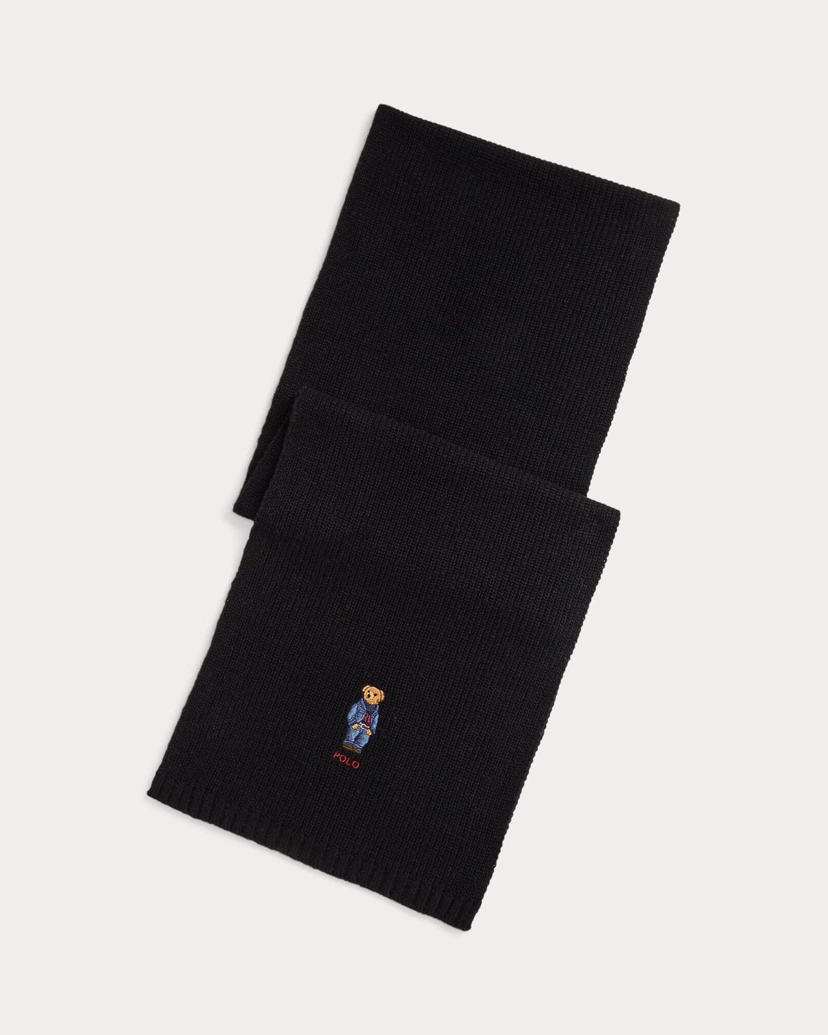 RL Polo Bear Knit Scarf