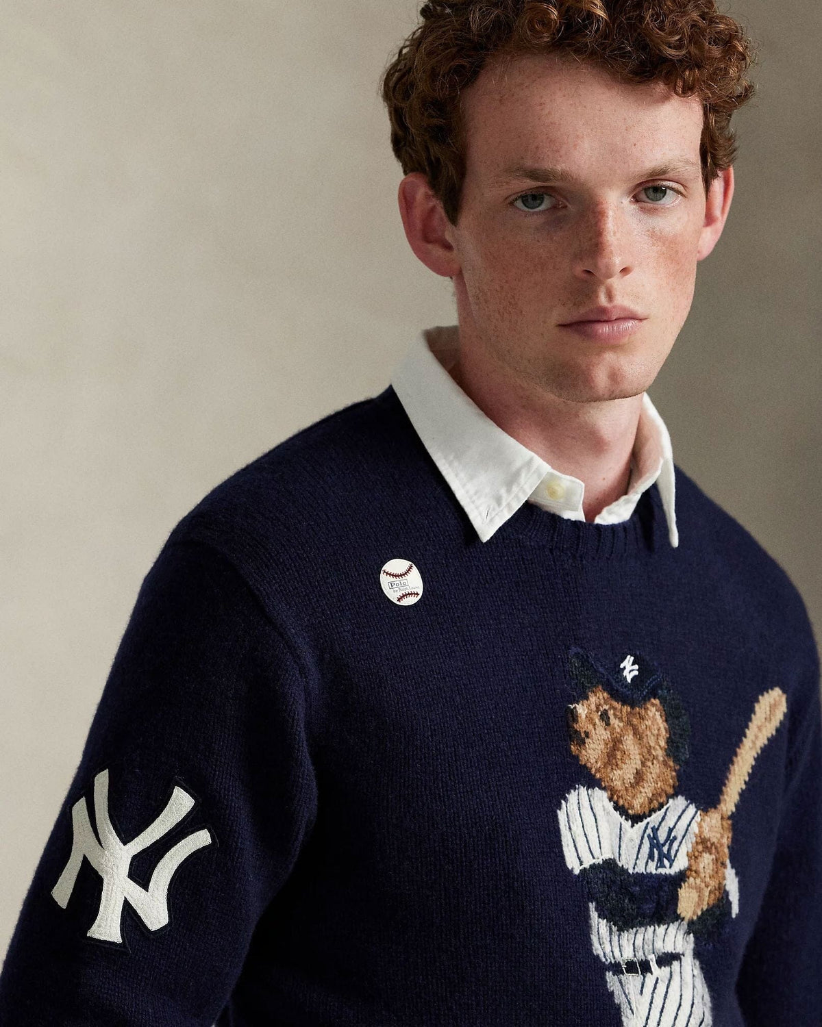 RL Polo Bear Yankees Sweater