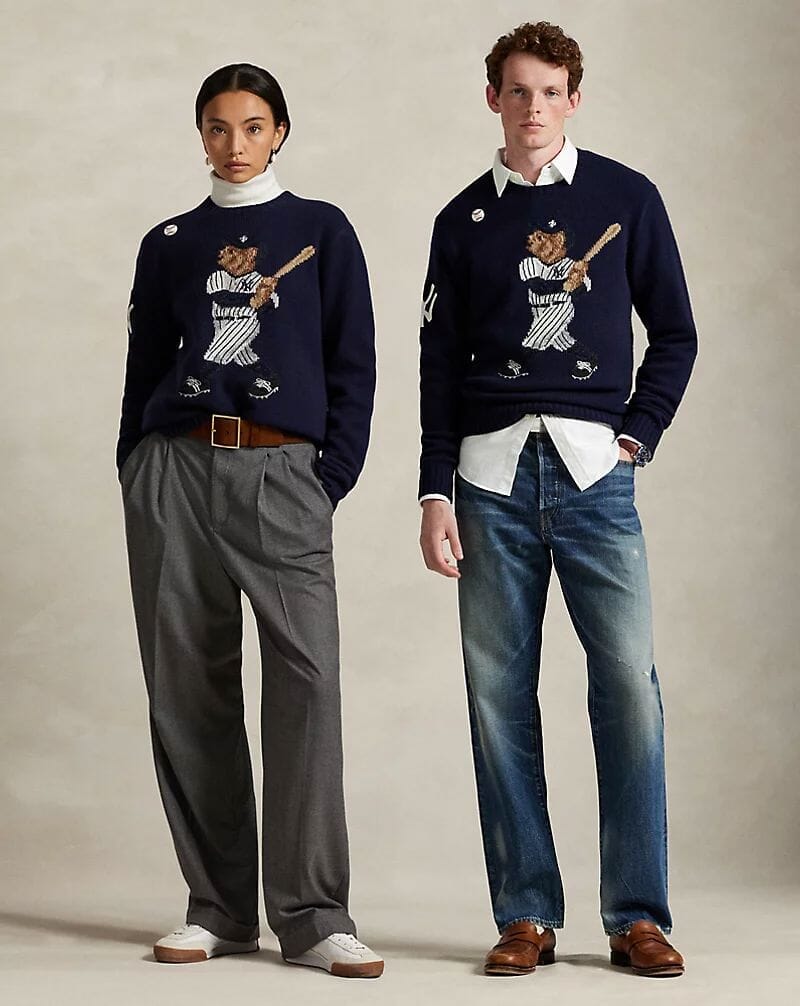 RL Polo Bear Yankees Sweater