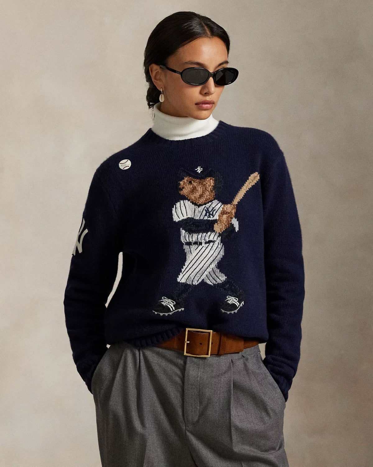 RL Polo Bear Yankees Sweater