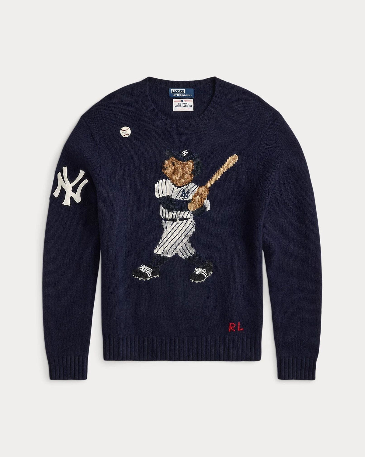 RL Polo Bear Yankees Sweater